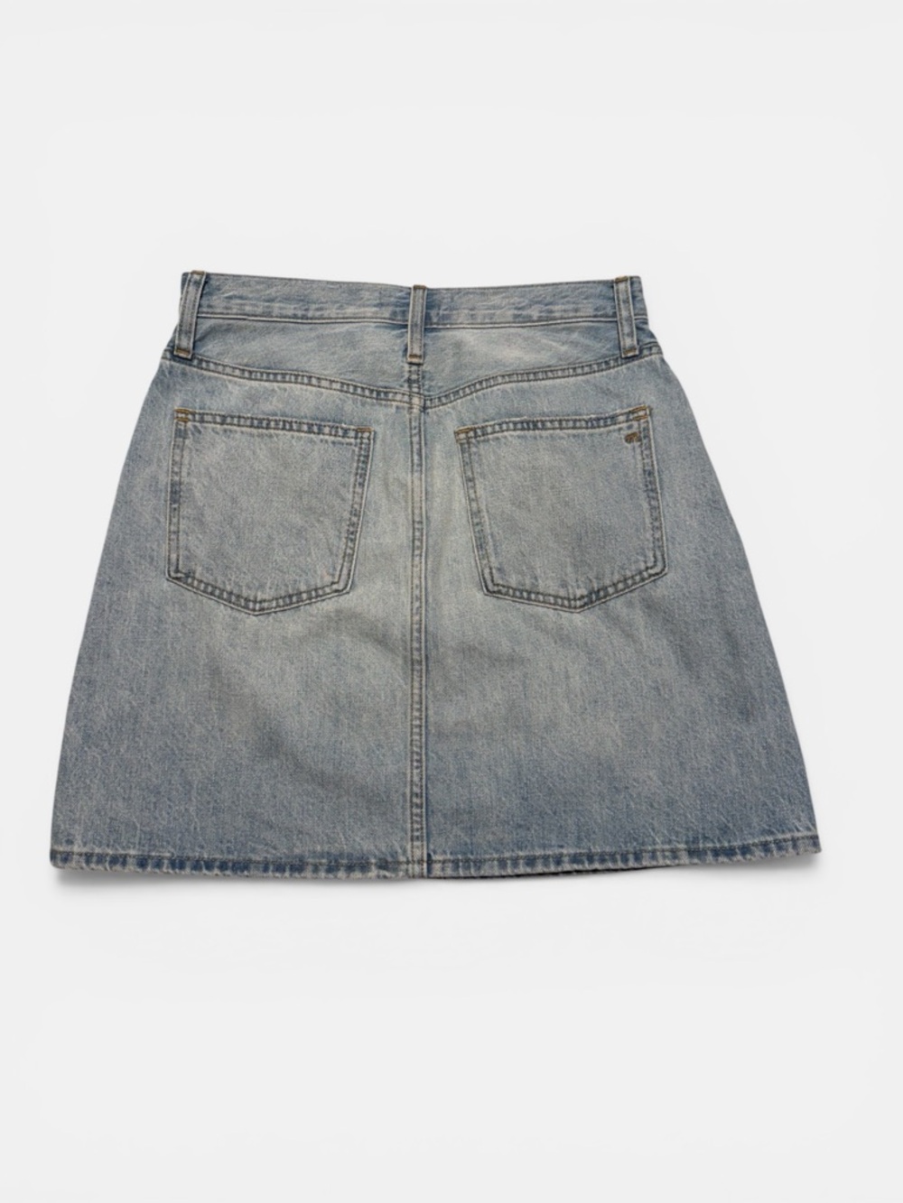 Madewell Rigid Denim A-Line Skirt - Picture 6 of 9